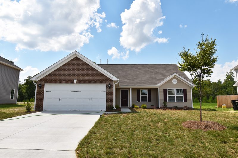 Taylor Exterior - Single Story House Plans in NC