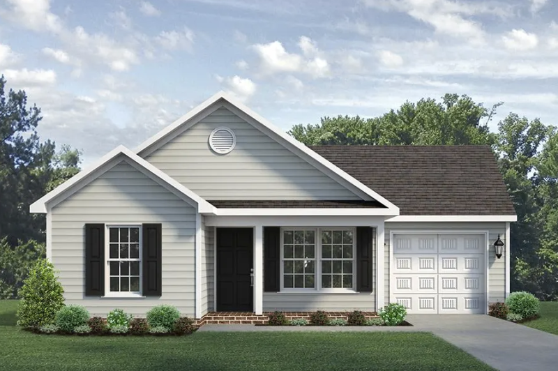 Maple - Single Story House Plans in NC